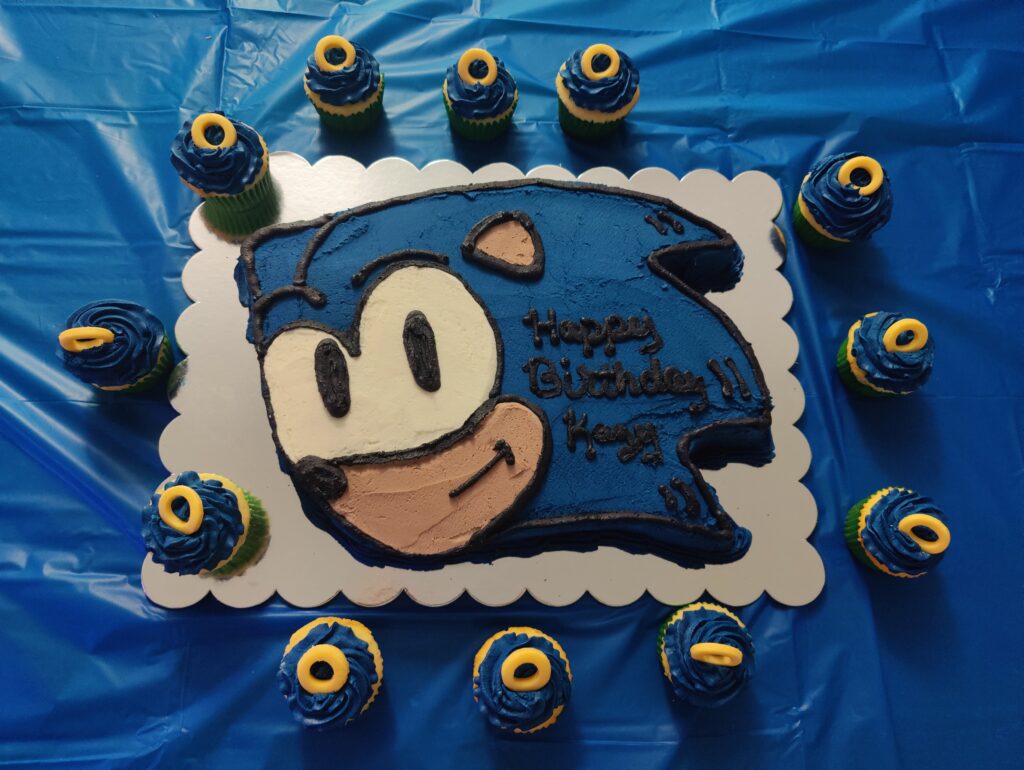 sonic cake