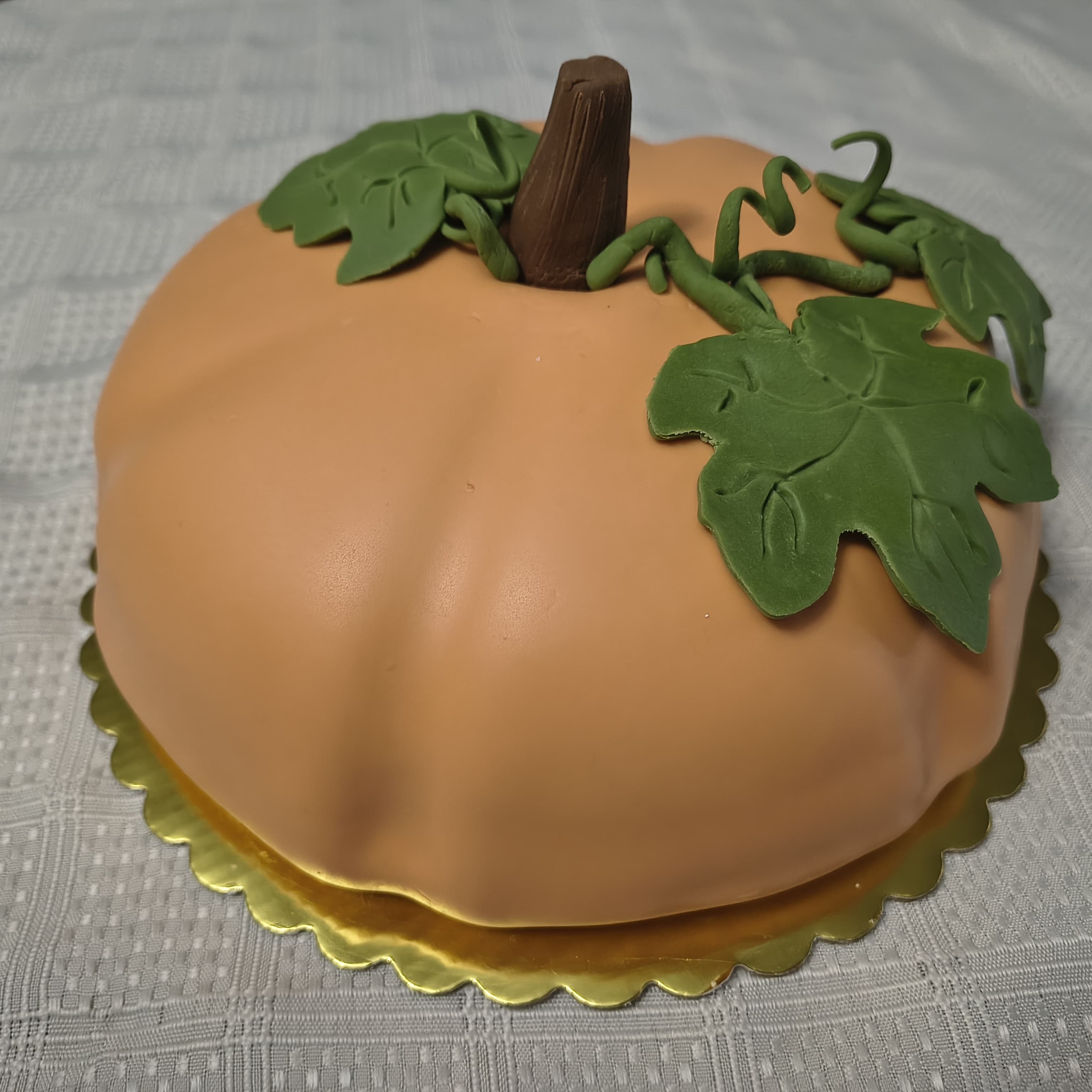 Pumpkin Decorated Cake